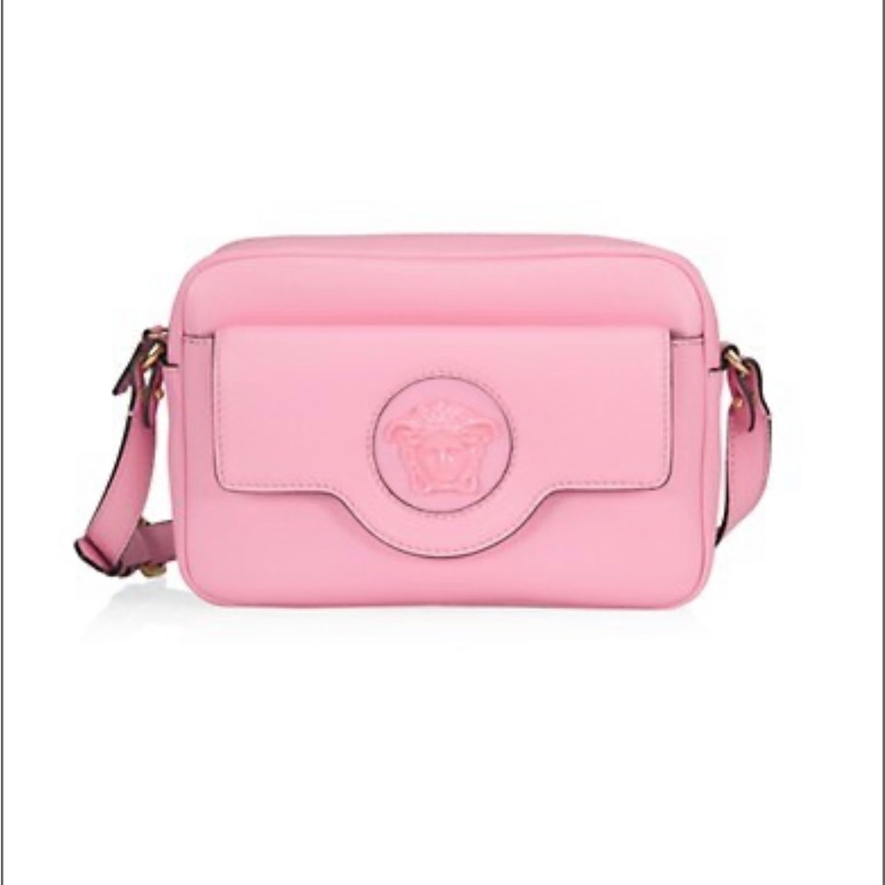 Versace
La Medusa Leather Camera Bag